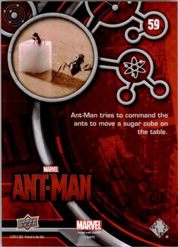 2015 Upper Deck Marvel Ant-Man #59 Ant-Man tries to command the ants... Back