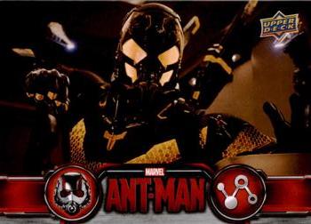 2015 Upper Deck Marvel Ant-Man #82 Yellowjacket charges the plasma guns... Front