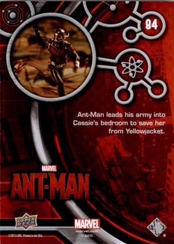 2015 Upper Deck Marvel Ant-Man #84 Ant-Man leads his army into Cassie's bedroom... Back