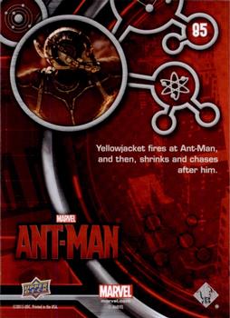 2015 Upper Deck Marvel Ant-Man #85 Yellowjacket fires at Ant-Man... Back