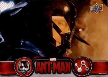 2015 Upper Deck Marvel Ant-Man #87 Yellowjacket returns to his regular size... Front