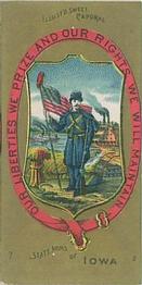 1888 Kinney Tobacco Military (N224) #NNO Iowa Front