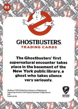 2016 Cryptozoic Ghostbusters #2 The Grey Lady Back