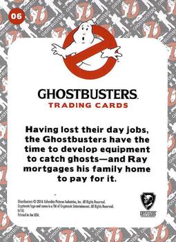 2016 Cryptozoic Ghostbusters #6 Going Into Business for Ourselves Back