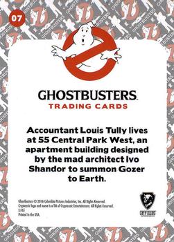 2016 Cryptozoic Ghostbusters #7 Who Does Your Taxes? Back
