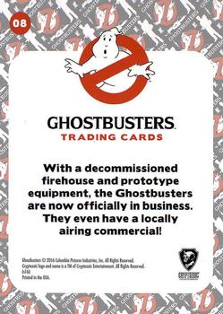 2016 Cryptozoic Ghostbusters #8 Ready to Believe You Back