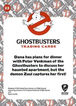 2016 Cryptozoic Ghostbusters #22 Taken by Zuul Back