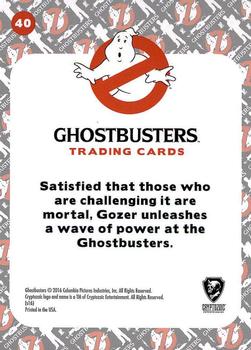 2016 Cryptozoic Ghostbusters #40 Then Die! Back