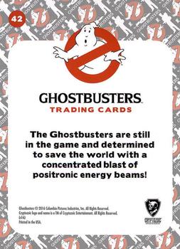 2016 Cryptozoic Ghostbusters #42 Heat 'em Up! Back