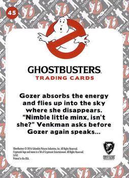 2016 Cryptozoic Ghostbusters #45 Gozer Transcends Back