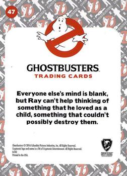 2016 Cryptozoic Ghostbusters #47 What Did You Do, Ray? Back