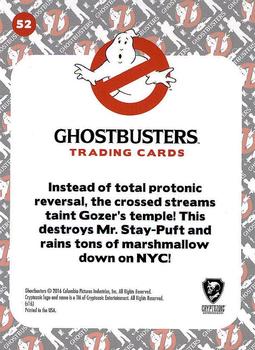 2016 Cryptozoic Ghostbusters #52 I Love this Town ! Back