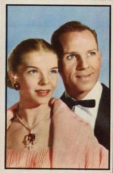 1953 Bowman Television and Radio Stars of the NBC (R701-15) #37 Bambi Linn / Rod Alexander Front