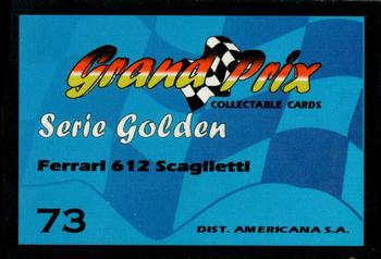 2007 Grand Prix Collectable Cards #73 Ferrari 612 Scaglietti Back