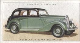 1936 Player's Motor Cars A Series #49 Wolseley 25 Super Six Saloon Front