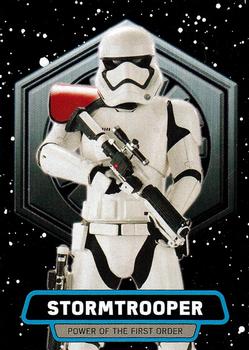 2015 Topps Star Wars Journey to the Force Awakens - Power of the First Order #FO-3 Stormtrooper Front