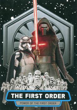 2015 Topps Star Wars Journey to the Force Awakens - Power of the First Order #FO-8 The First Order Front