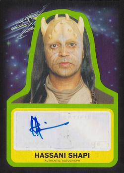 2015 Topps Star Wars Journey to the Force Awakens - Autographs #NNO Hassani Shapi Front