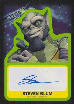 2015 Topps Star Wars Journey to the Force Awakens - Autographs #NNO Steven Blum Front