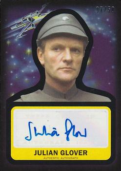 2015 Topps Star Wars Journey to the Force Awakens - Autographs Black #NNO Julian Glover Front