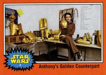 2015 Topps Star Wars Journey to the Force Awakens - Behind the Scenes #4 Anthony's Golden Counterpart Front