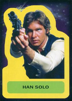 2015 Topps Star Wars Journey to the Force Awakens - Character Stickers #S-2 Han Solo Front