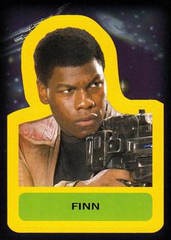 2015 Topps Star Wars Journey to the Force Awakens - Character Stickers #S-5 Finn Front