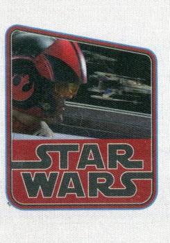 2015 Topps Star Wars Journey to the Force Awakens - Cloth Stickers #CS-3 Poe Dameron Front