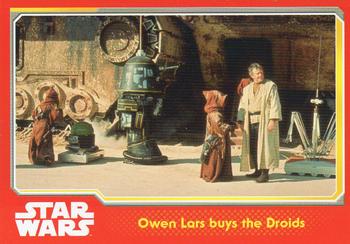 2015 Topps Star Wars Journey to the Force Awakens (UK version) #7 Owen Lars buys the Droids Front