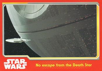 2015 Topps Star Wars Journey to the Force Awakens (UK version) #21 No escape from the Death Star Front