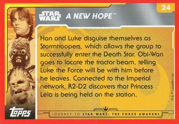 2015 Topps Star Wars Journey to the Force Awakens (UK version) #24 