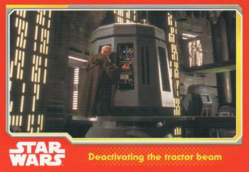2015 Topps Star Wars Journey to the Force Awakens (UK version) #28 Deactivating the tractor beam Front