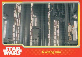 2015 Topps Star Wars Journey to the Force Awakens (UK version) #30 A wrong turn Front