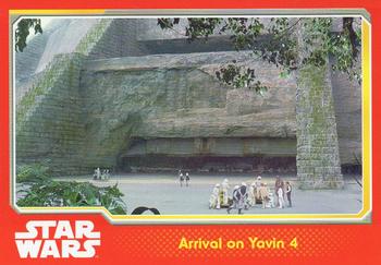 2015 Topps Star Wars Journey to the Force Awakens (UK version) #36 Arrival on Yavin 4 Front