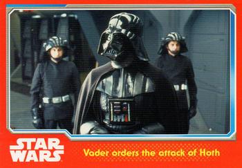 2015 Topps Star Wars Journey to the Force Awakens (UK version) #56 Vader orders attack of Hoth Front