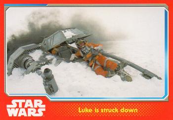 2015 Topps Star Wars Journey to the Force Awakens (UK version) #61 Luke is struck down Front