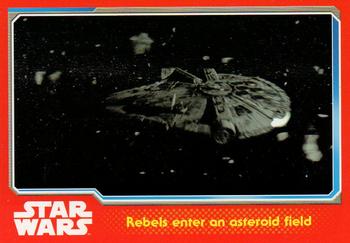 2015 Topps Star Wars Journey to the Force Awakens (UK version) #66 Rebels enter an asteroid field Front