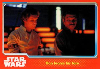 2015 Topps Star Wars Journey to the Force Awakens (UK version) #84 Han learns his fate Front