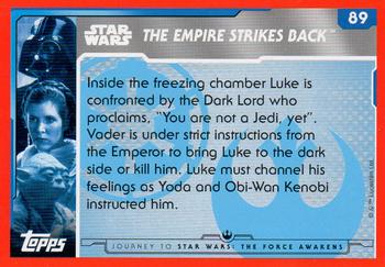 2015 Topps Star Wars Journey to the Force Awakens (UK version) #89 