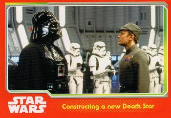 2015 Topps Star Wars Journey to the Force Awakens (UK version) #97 Constructing a new Death Star Front