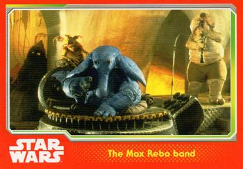 2015 Topps Star Wars Journey to the Force Awakens (UK version) #101 The Max Rebo band Front