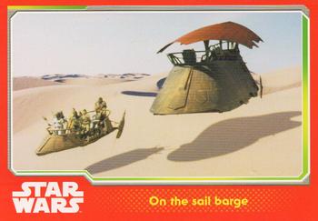 2015 Topps Star Wars Journey to the Force Awakens (UK version) #109 On the sail barge Front