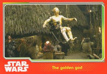 2015 Topps Star Wars Journey to the Force Awakens (UK version) #126 The golden god Front