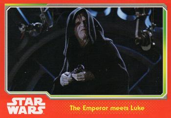 2015 Topps Star Wars Journey to the Force Awakens (UK version) #131 The Emperor meets Luke Front