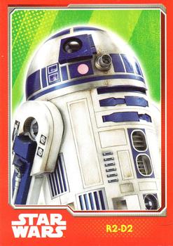 2015 Topps Star Wars Journey to the Force Awakens (UK version) #155 R2-D2 Front