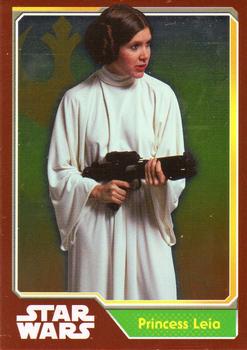 2015 Topps Star Wars Journey to the Force Awakens (UK version) #164 Princess Leia Front