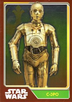 2015 Topps Star Wars Journey to the Force Awakens (UK version) #167 C-3PO Front