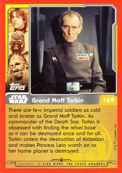 2015 Topps Star Wars Journey to the Force Awakens (UK version) #169 Grand Moff Tarkin Back