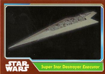 2015 Topps Star Wars Journey to the Force Awakens (UK version) #181 Super Star Destroyer Executor Front