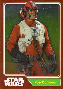2015 Topps Star Wars Journey to the Force Awakens (UK version) #186 Poe Dameron Front